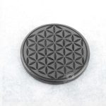 shungite plate flower of life 30mm