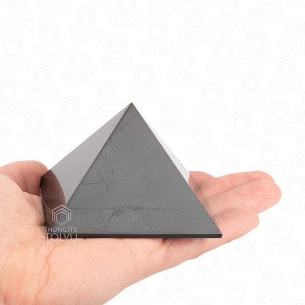 pyramid 70 mm in the hand