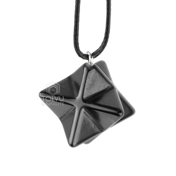 shungite pendant Merkaba