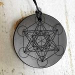 shungite pendant metatron