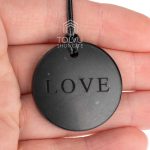 shungite pendant Love