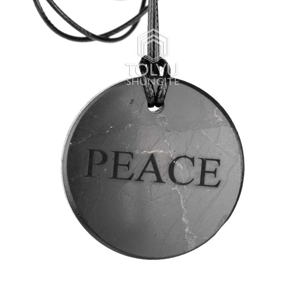 shungite pendant Peace