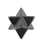 shungite merkaba large size 4.5-5.5 cm polished