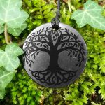 Shungite Tree of Life pendant large