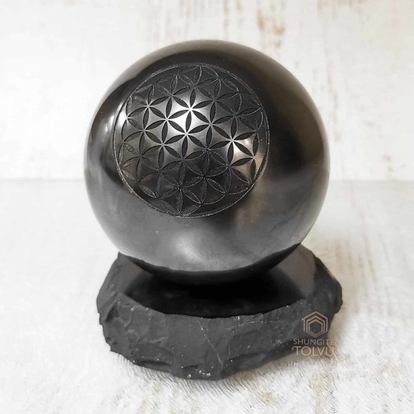 large shungite sphere