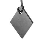 original Shungite rhombus pendant