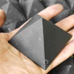 shungite pyramid unpolished 5cm