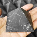 shungite pyramid unpolished pyrite and qarzite