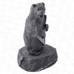 Shungite Bear statuette for home decor