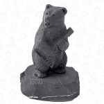 Shungite Bear statuette