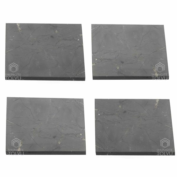 shungite tiles wholesale 10 cm or 4 inches