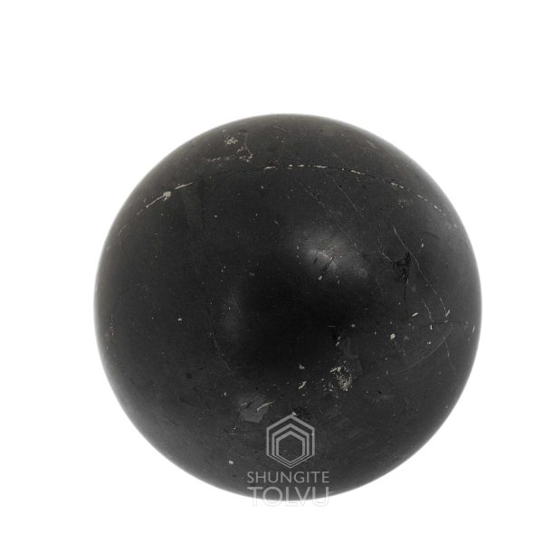 unpolished shungite sphere 10 cm