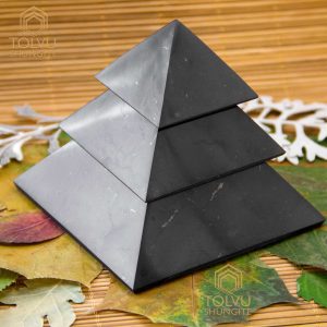 Shungite pyramid large from Russia