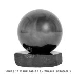 shungite sphere 50 mm or 1.97 in and stand