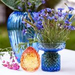 vintage paperweights amber egg