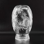 glass sculpture from bohemian crystal