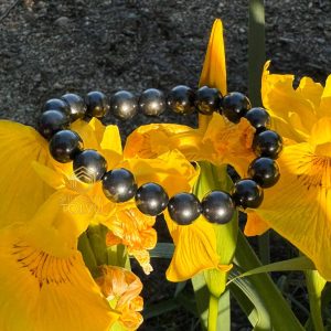 shungite bracelet of rare stone