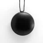 Black stone necklace big size